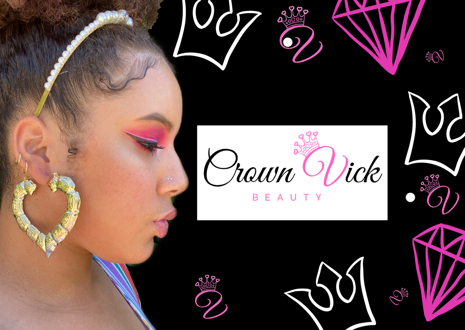 LV Stud Earrings – Crown Vick Beauty